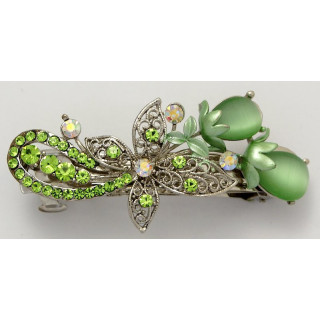 Haarspange Braut, Haargummi Strass, Haarschmuck, Brautschmuck