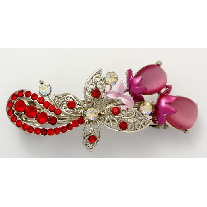 Haarspange mit Strass Kristallen