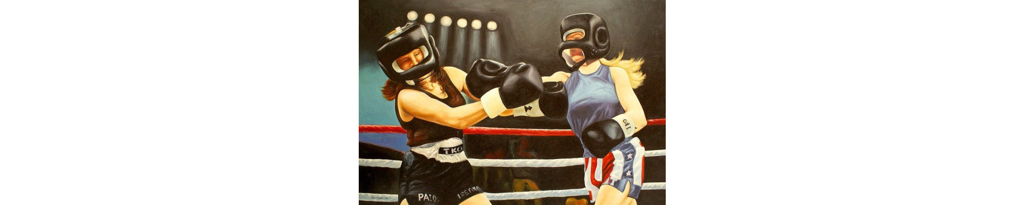 Ölbilder Downhill, Ölbilder Fußball